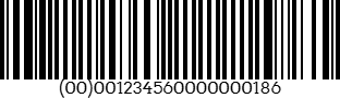 जीएस1-128 barcode example