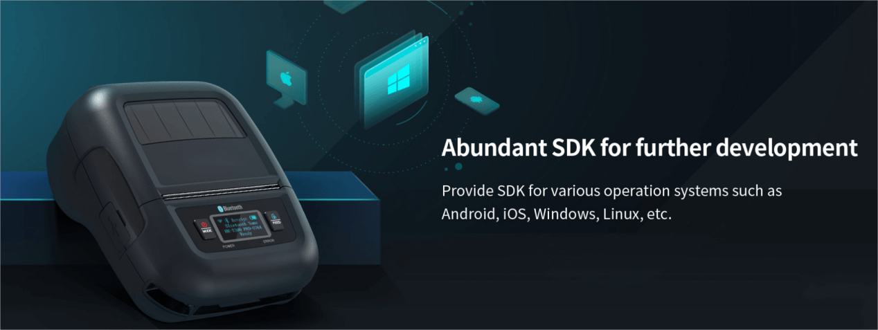 mobile बारकोड प्रिंटर