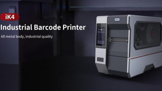 iDPRT iK4 औद्योगिक बार्कोड प्रिंटर: उत्पादन तथा भण्डारण के लिए उच्च प्रिंटर